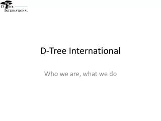D-Tree International