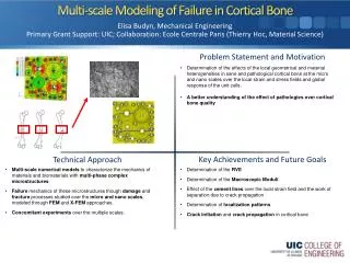 Multi-scale Modeling of Failure in Cortical Bone
