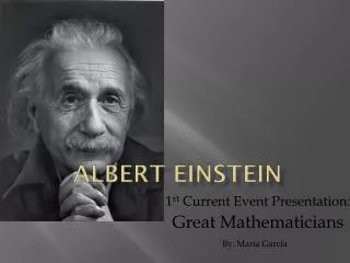 albert einstein