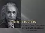 Albert Einstein - slide 1