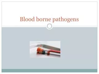 blood borne pathogens