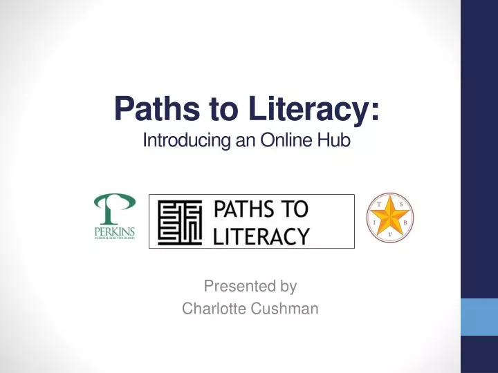 paths to literacy introducing an online hub