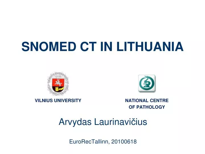 snomed ct in lithuania