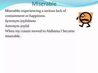 Miserable