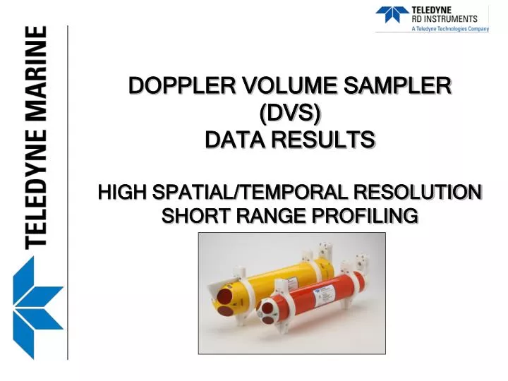 doppler volume sampler dvs data results high spatial temporal resolution short range profiling