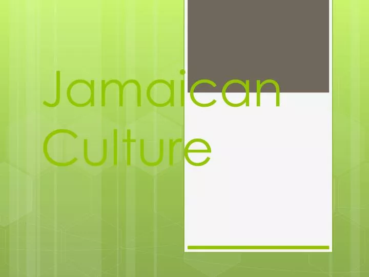 jamaican culture