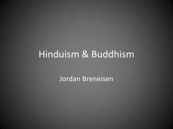 hinduism buddhism