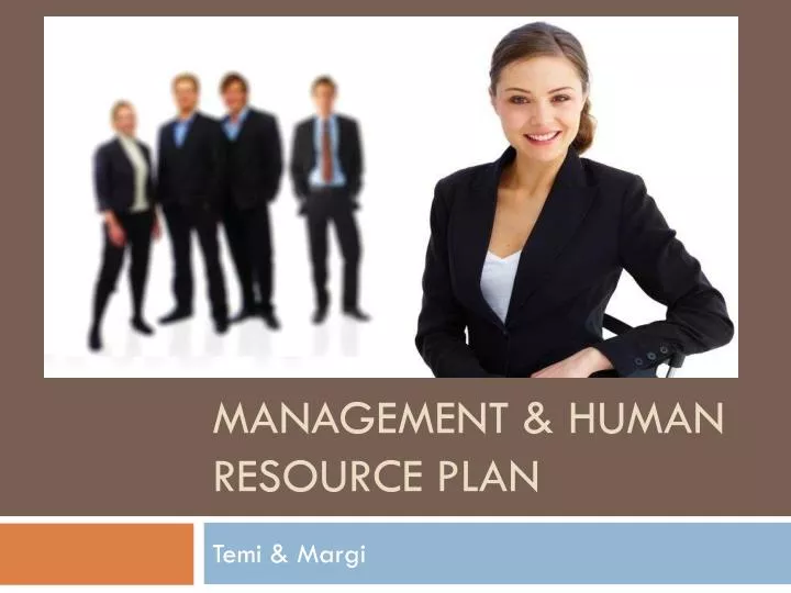 management human resource plan