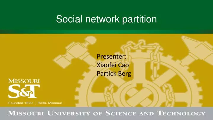 social network partition