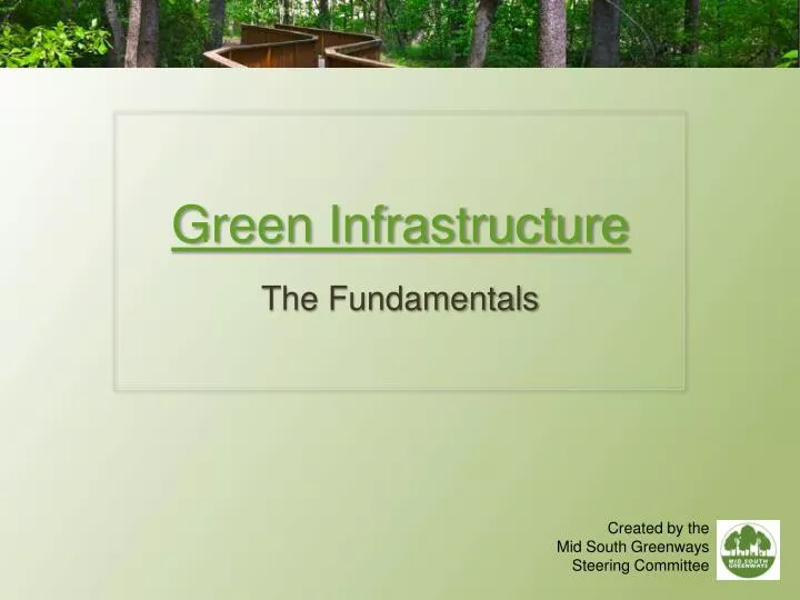 green infrastructure
