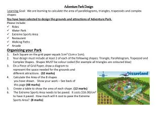 Adventure Park Design