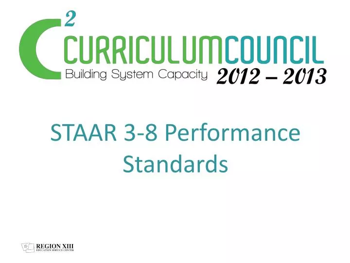 staar 3 8 performance standards