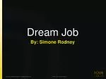Dream Job - slide 1