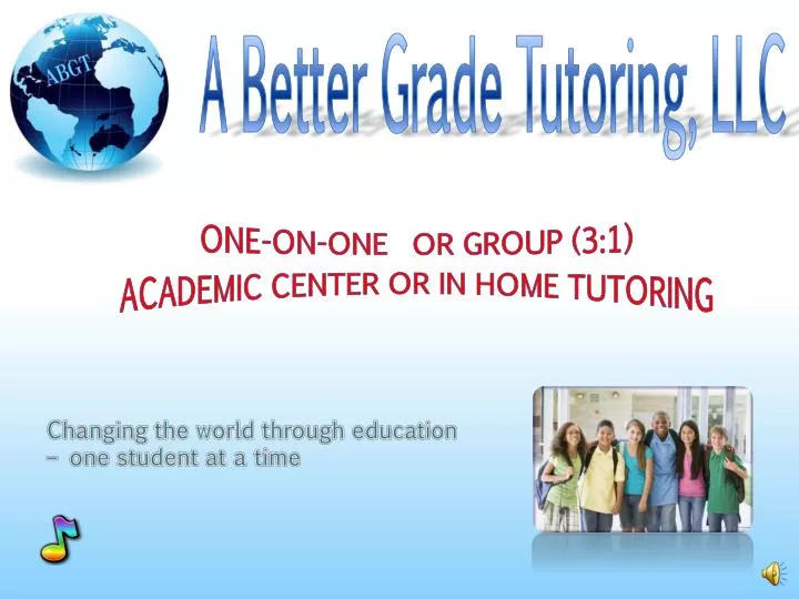 one on one or group 3 1 academic center or in home tutoring