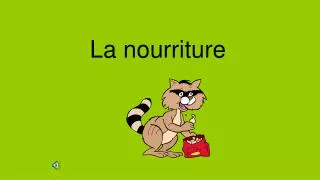 la nourriture