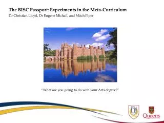 the bisc passport experiments in the meta curriculum