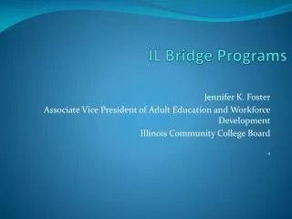IL Bridge Programs