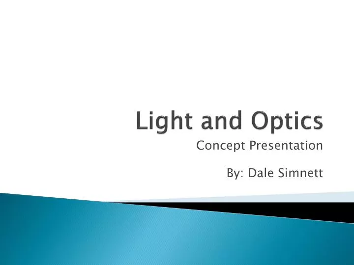 light and optics