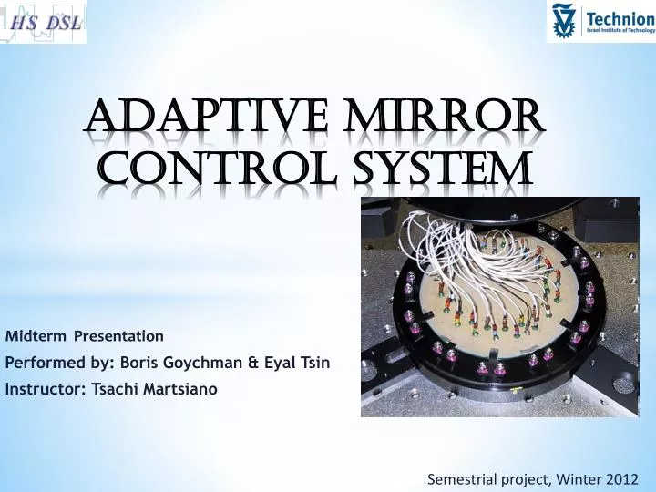 adaptive mirror control system