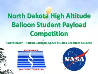 North Dakota High Altitude Balloon Student Payload Competition