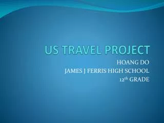 US TRAVEL PROJECT