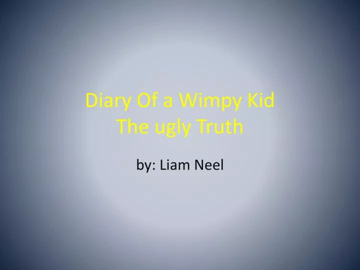 diary of a wimpy kid the ugly truth