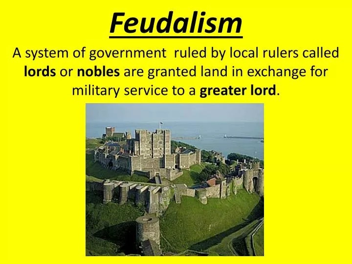 feudalism