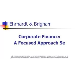 Ehrhardt &amp; Brigham