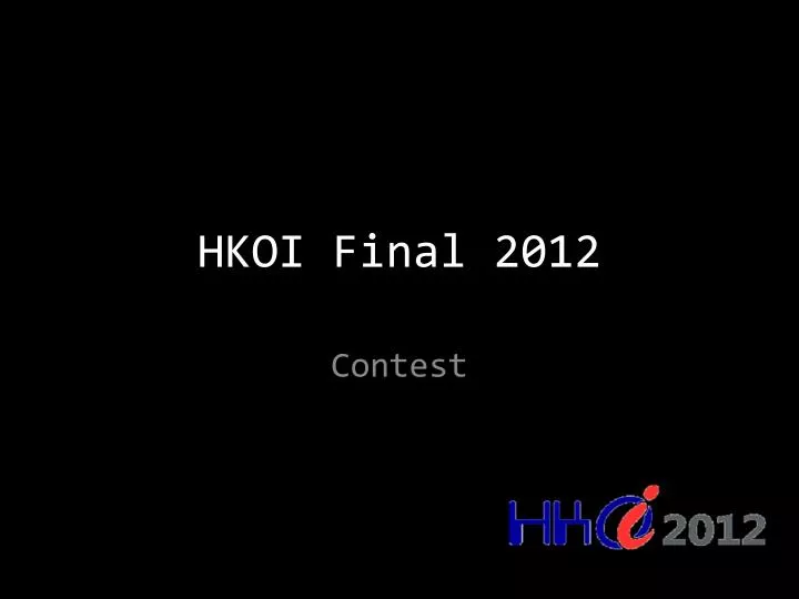 hkoi final 2012