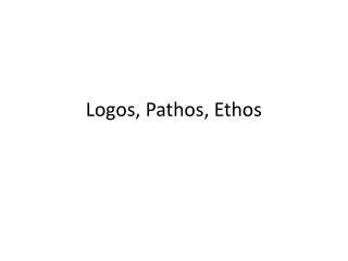 logos pathos ethos