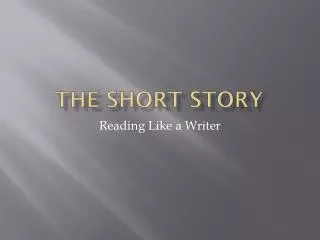 the Short Story