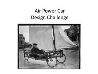 Air Power Car Design Challenge