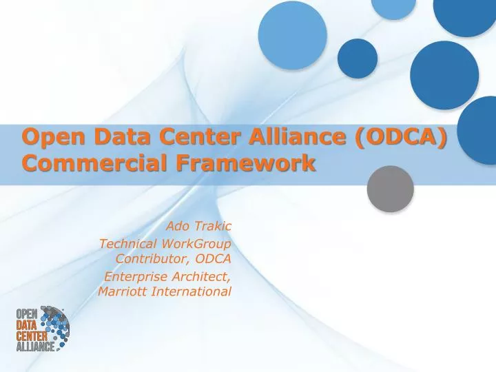 open data center alliance odca commercial framework