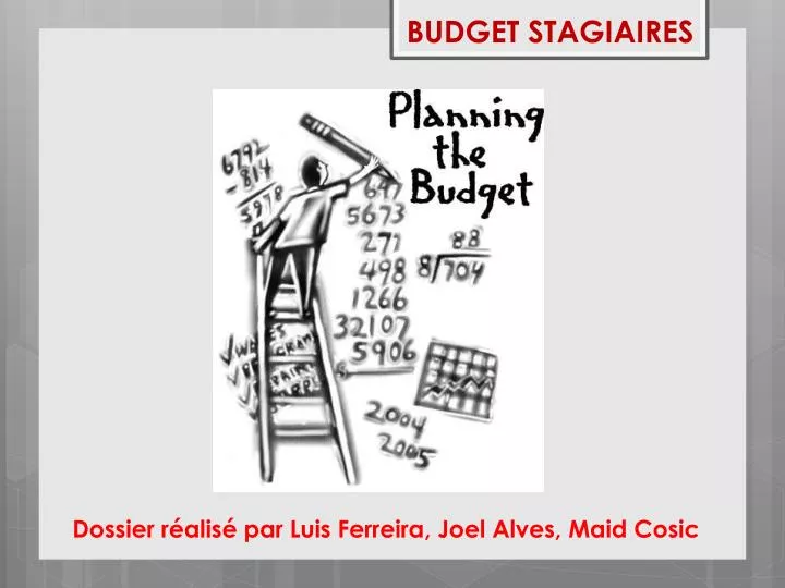 budget stagiaires