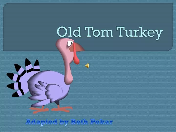 old tom turkey
