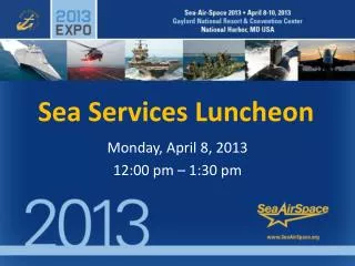 Sea Services Luncheon