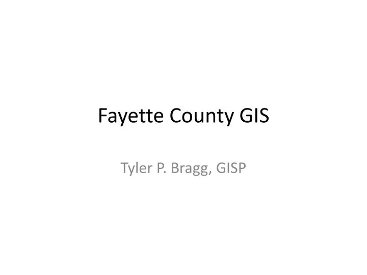 fayette county gis
