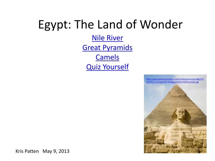 egypt the land of wonder