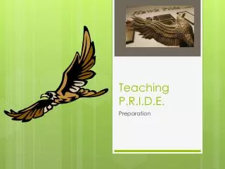 Teaching P.R.I.D.E .
