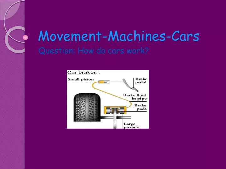 movement machines cars