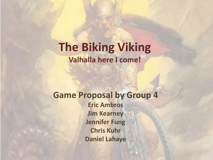 the biking viking valhalla here i come
