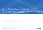 Gartner G-Cloud Service Definition - slide 1