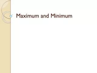 Maximum Return On Investment