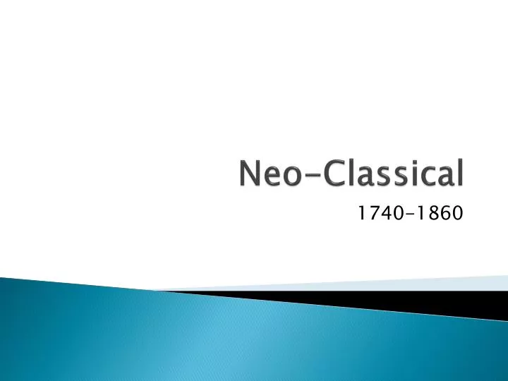 neo classical