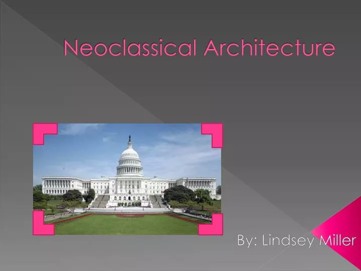 neoclassical architecture