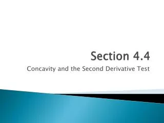 Section 4.4