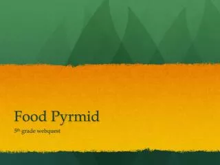 Food Pyrmid