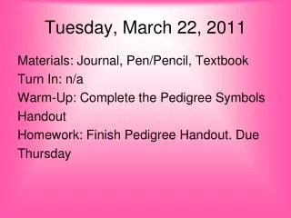 Tuesday, March 22, 2011