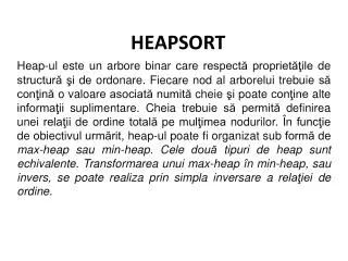 heapsort