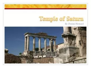 Temple of Saturn